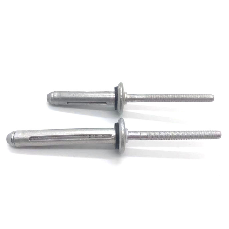 Rivets aveugles à trois volets d'ampoule étanche en aluminium