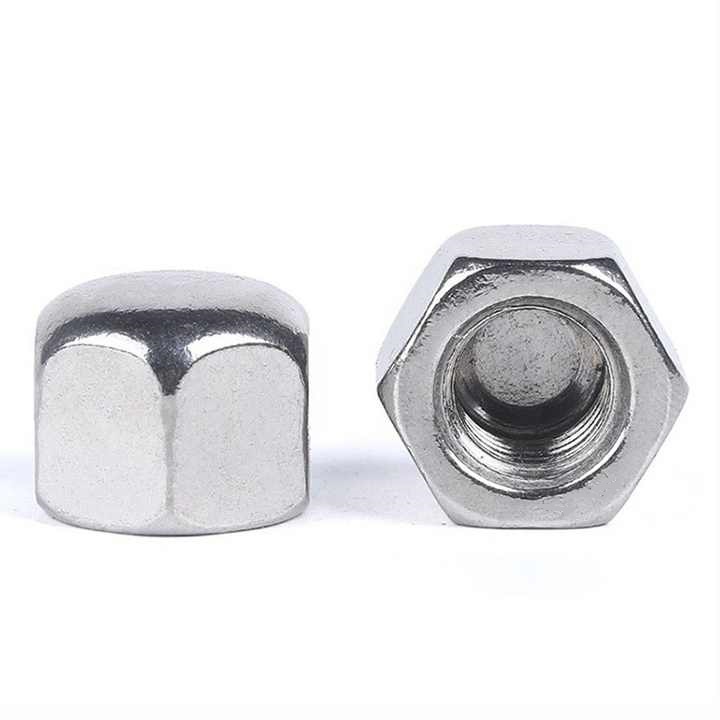 DIN917 NUTS HEXAGON, LOW TYPE