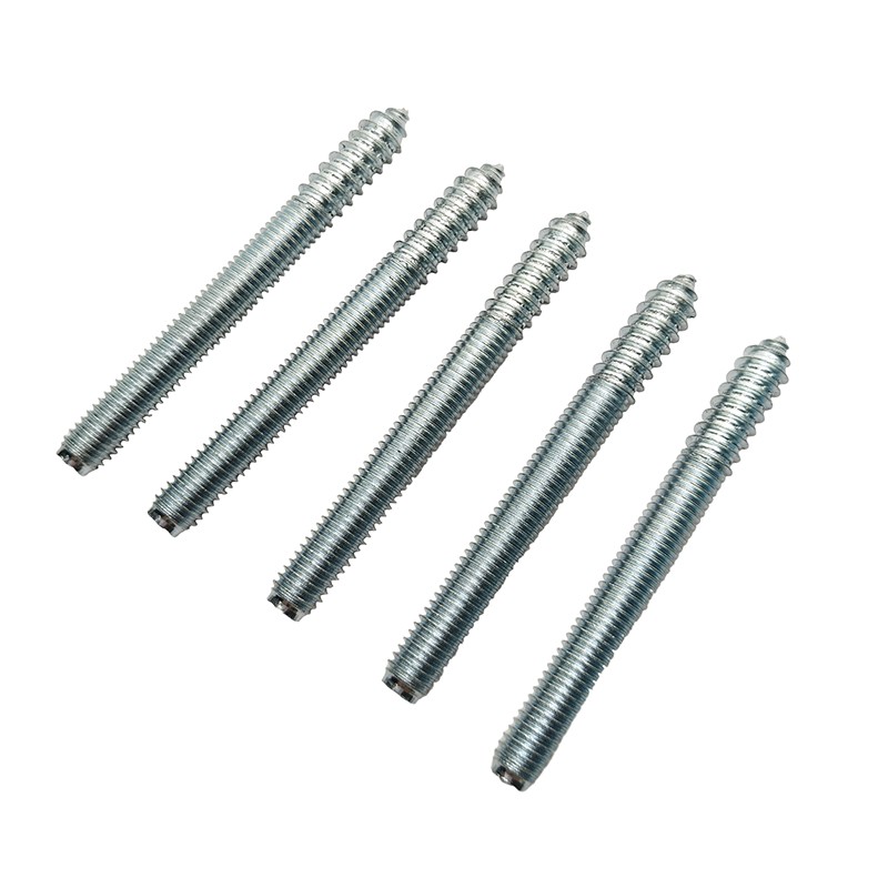 Goujon fileté à double extrémité avec différents pas