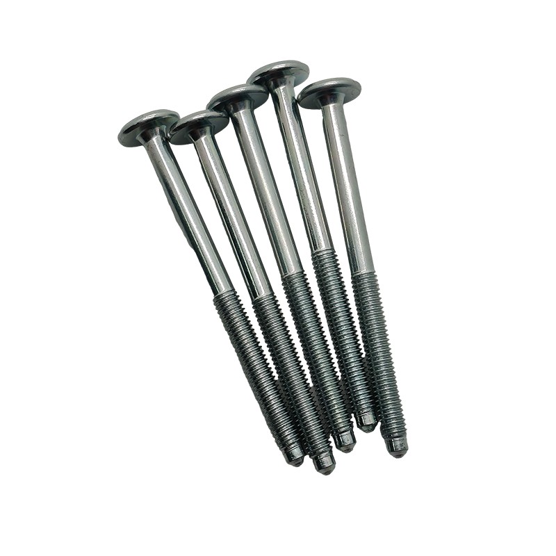 Vis à tête plate à six pans creux demi-filetage